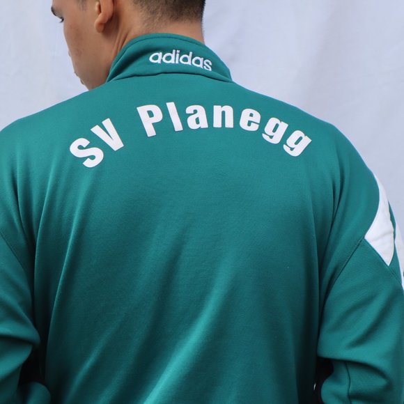 Deep green Vintage Adidas track jacket - Picture 4 of 4